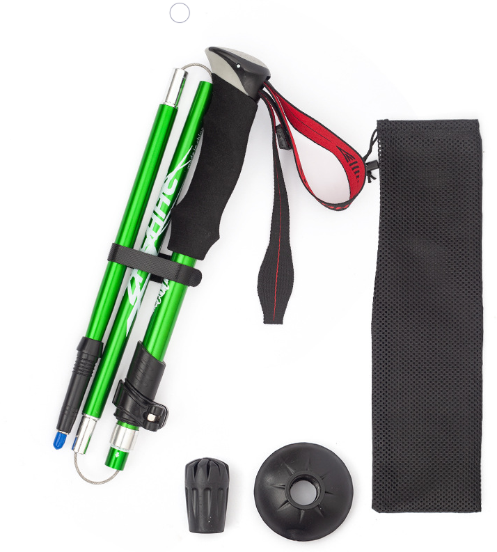 Hiking Poles Foldable Lightweight Aluminum Walking Sticks