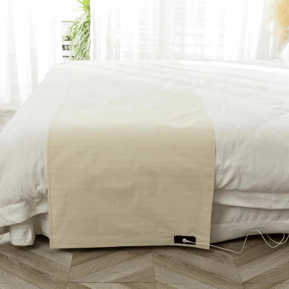 Grounding Bedsheet Conductive Cotton Sleep Therapy