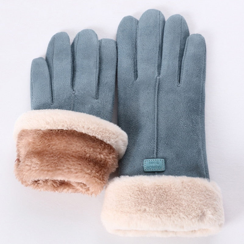 Winter Gloves Fleece Lined Waterproof Touchscreen