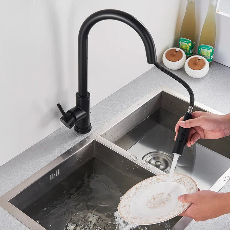 Kitchen Tap with Touch Sensor and Pull Out