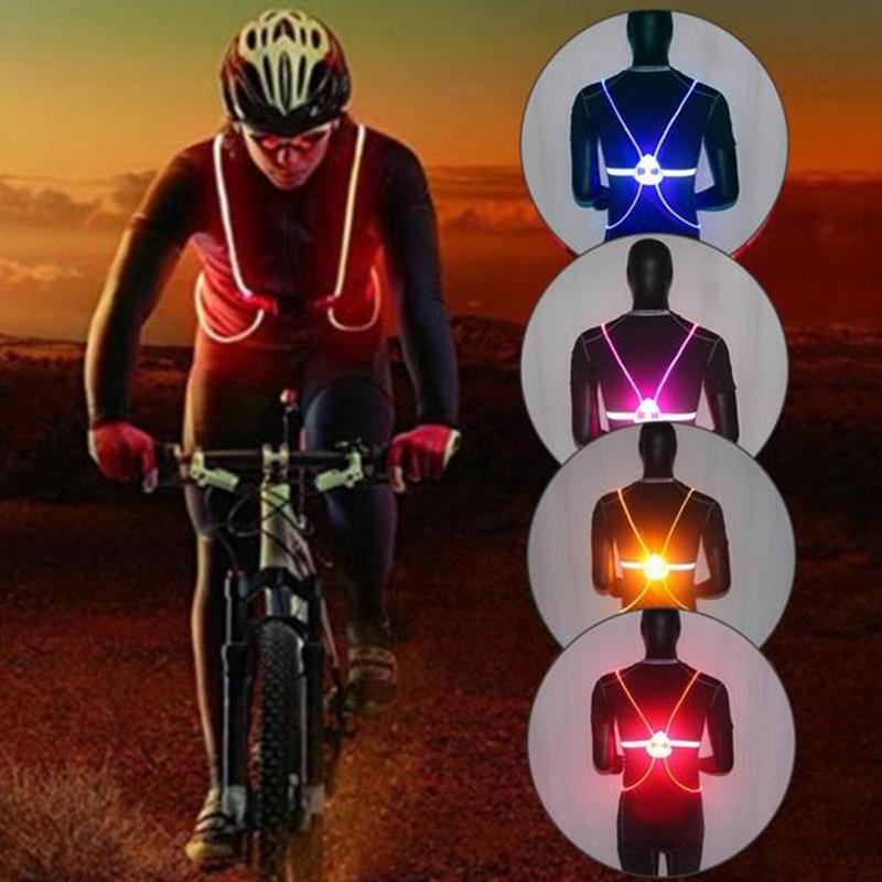 Running Vest High Visibility Reflective Safety Gear