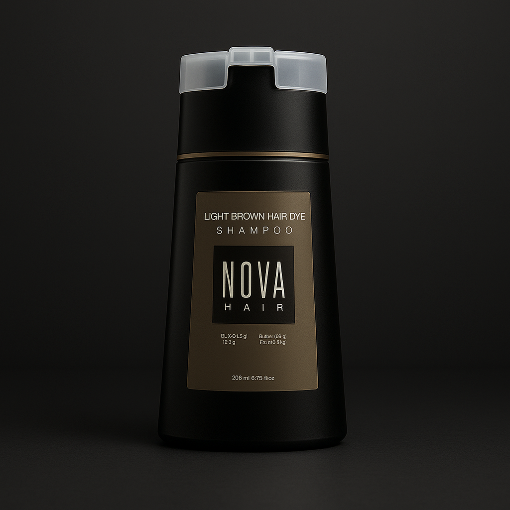 Haarfärbe-Shampoo Natürlich Gesunder Glanz