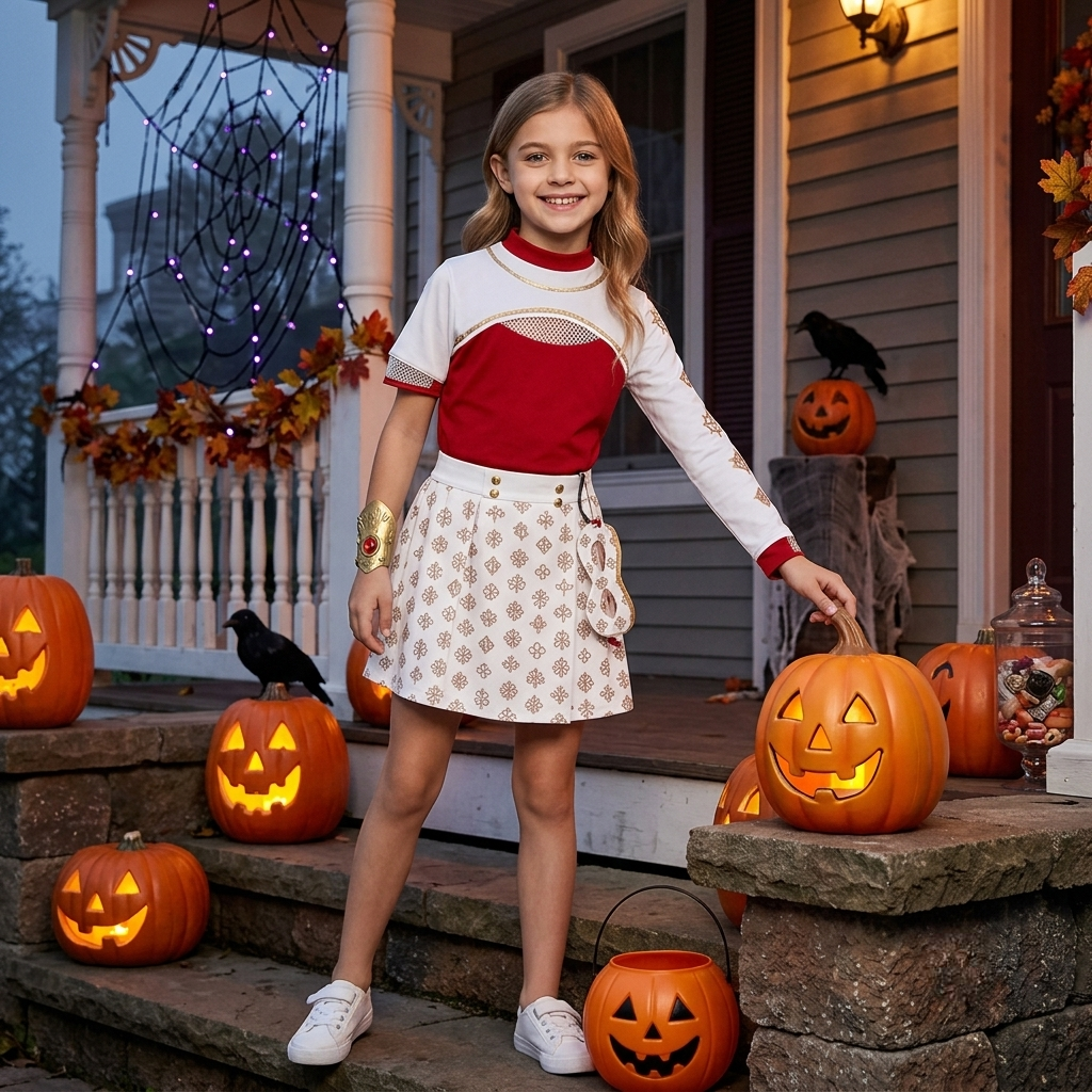 Halloween Costumes Red Vampire Outfit