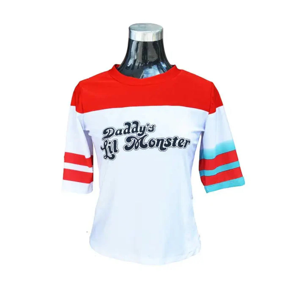 Disfraz de payaso para mujer chaqueta y conjunto de pantalones cortos