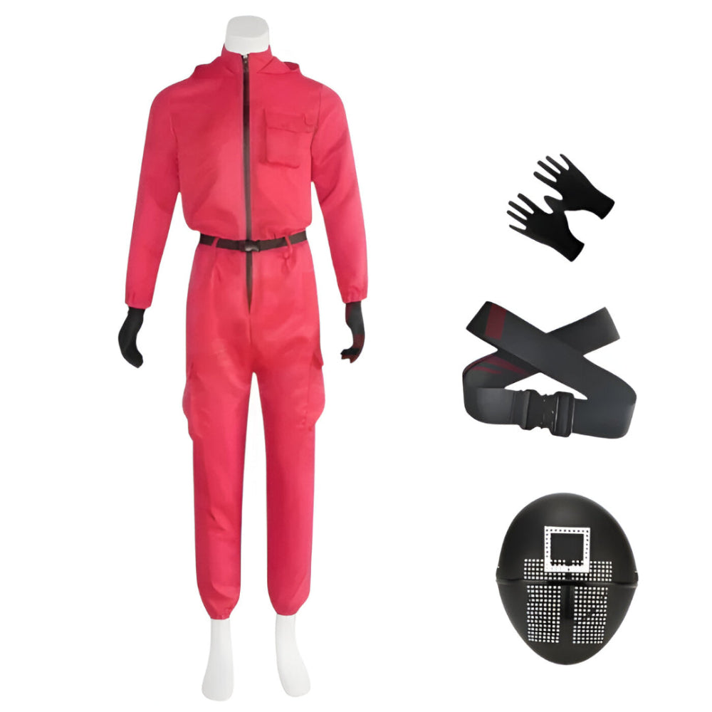 Kids Game  Game Guard Mask Cosplay Suit