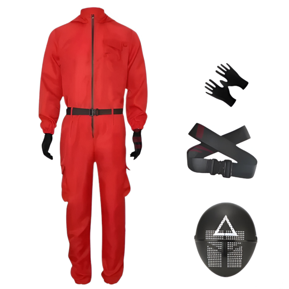 Kids Game  Game Guard Mask Cosplay Suit