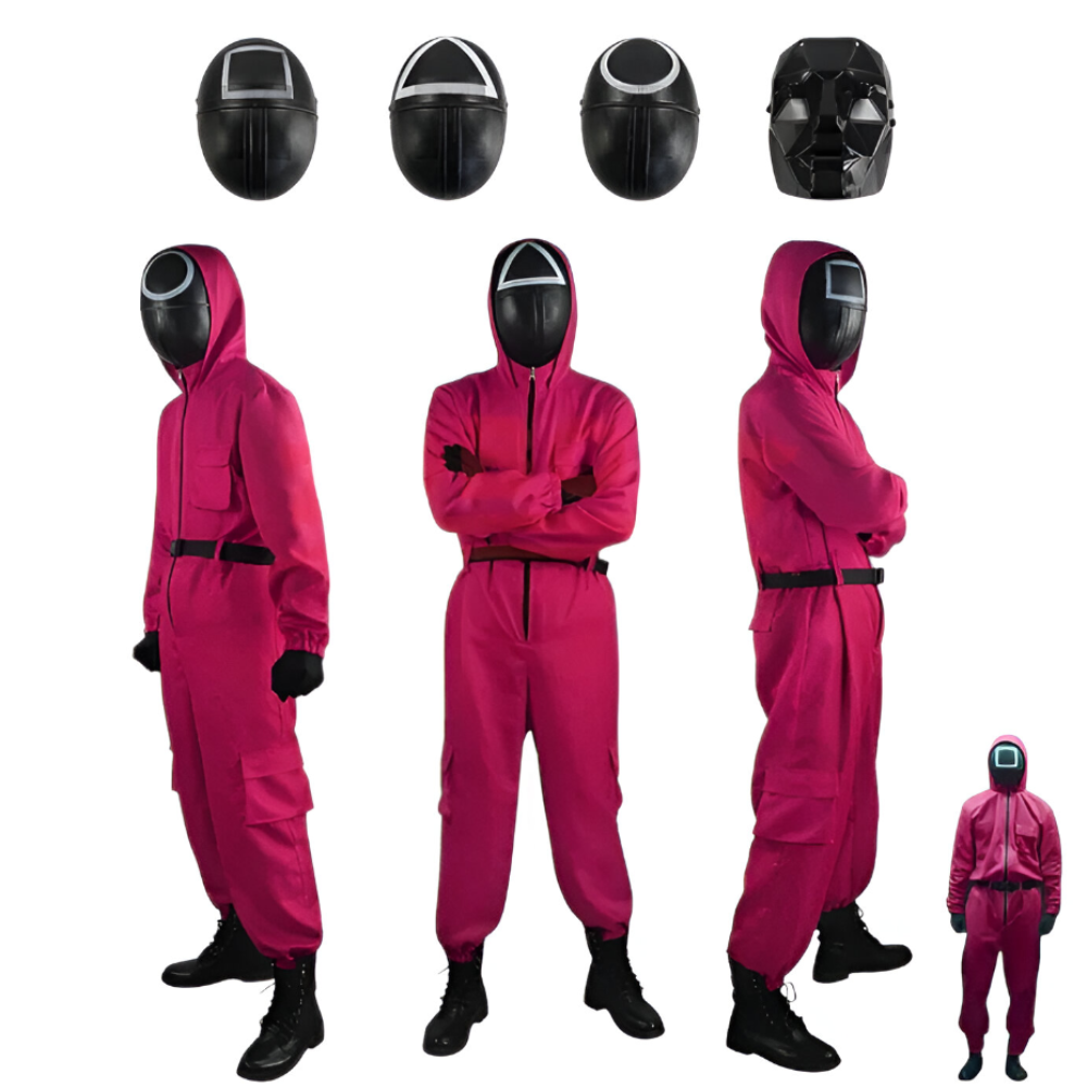 Kids Game  Game Guard Mask Cosplay Suit