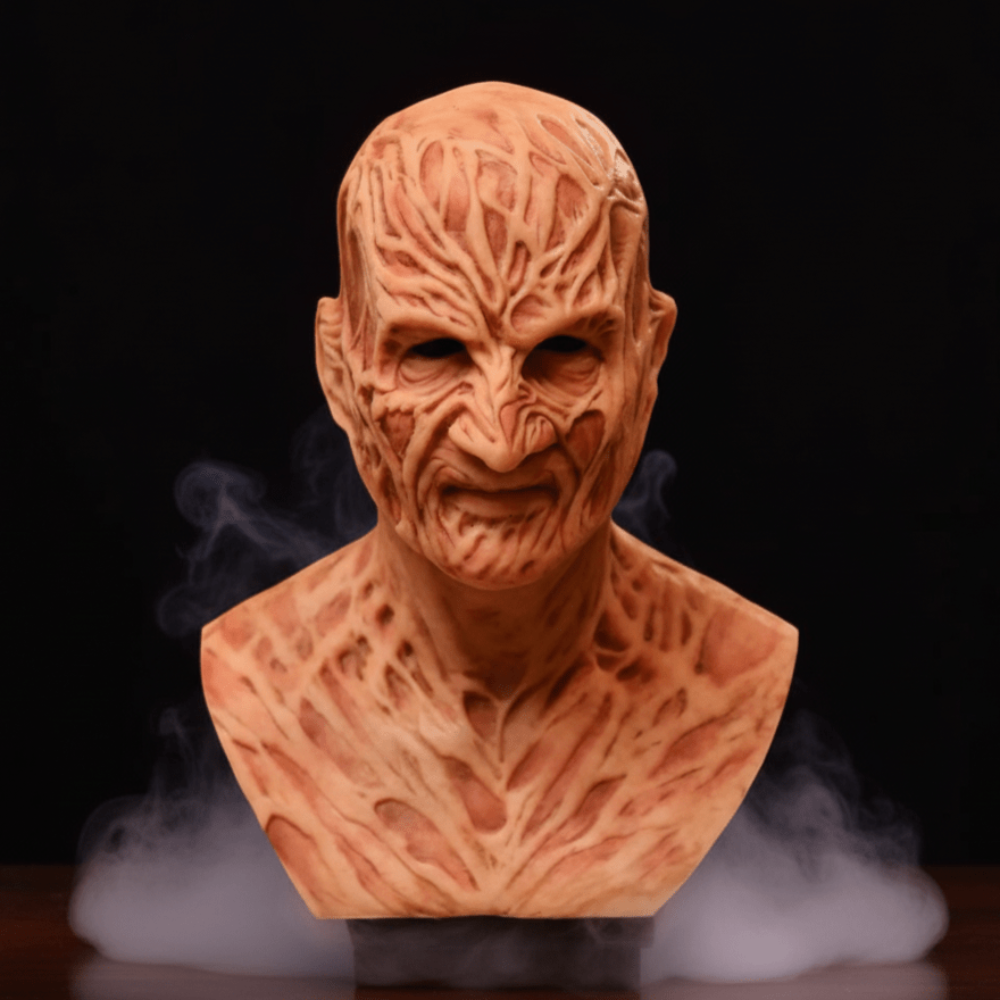 Horror Maske Realistisches Vollkopf-Design