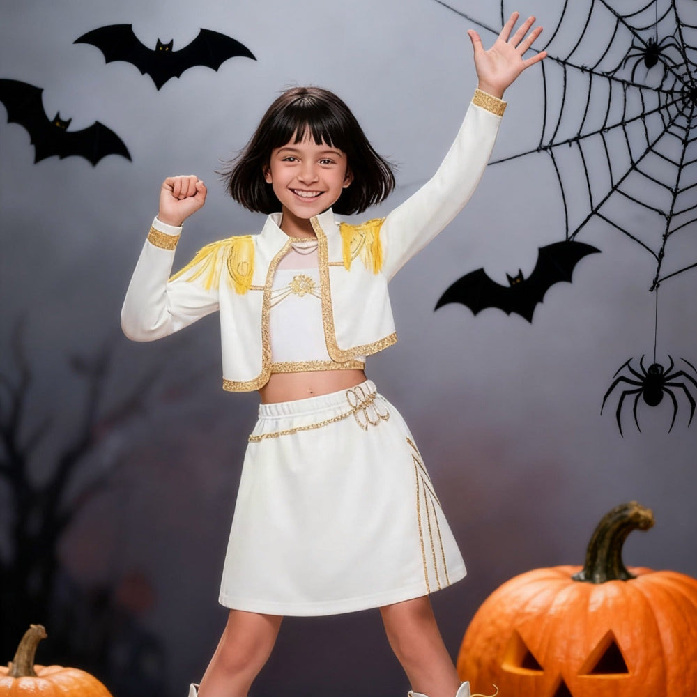 Kids Kpop Hunter Costume Party Outfit