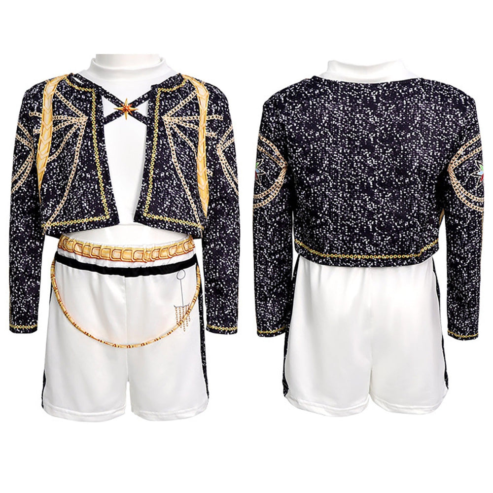 Kids Kpop Hunter Costume Party Outfit