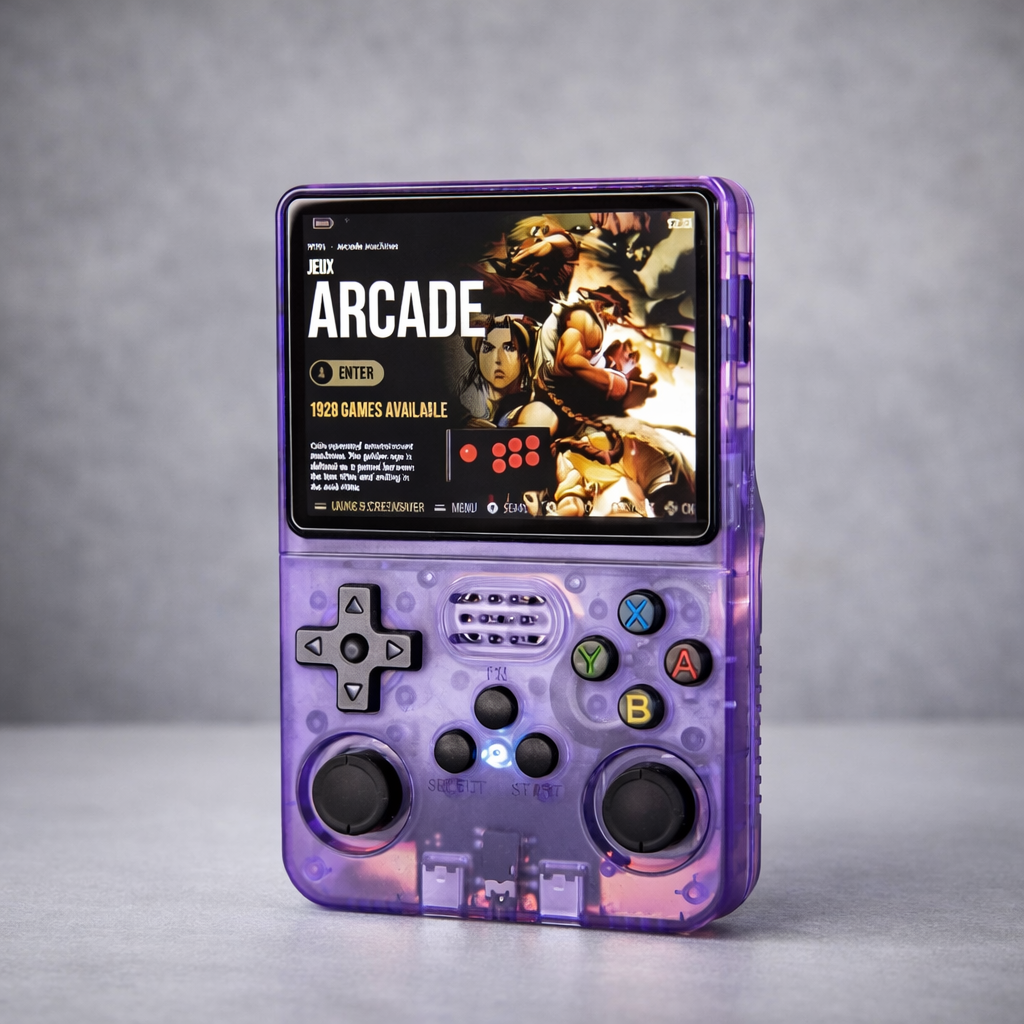 Handheld Game Console Retro Style Portable Gaming System