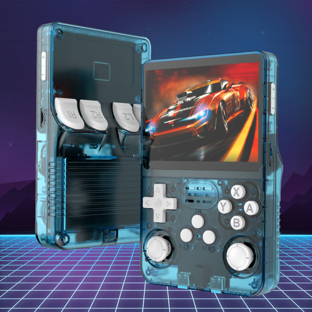 Handheld Game Console Retro Style Portable Gaming System