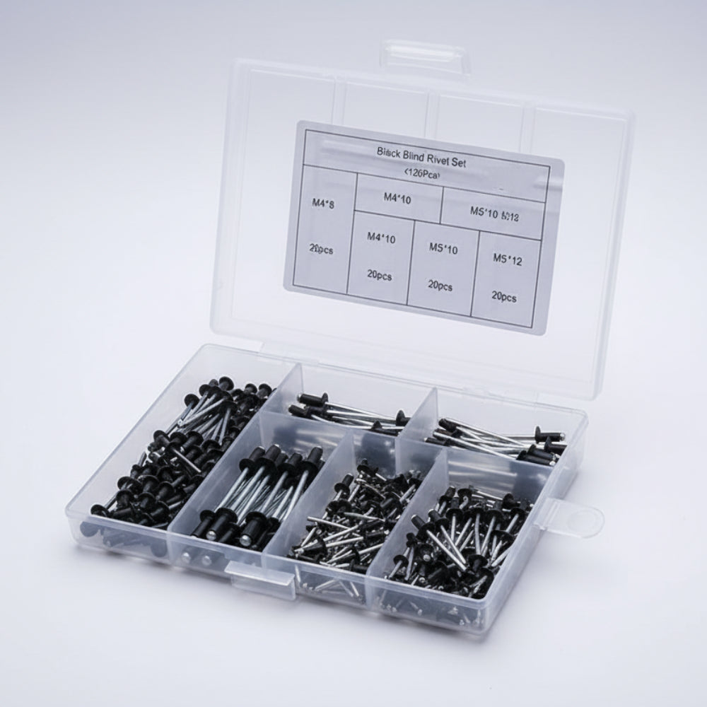 Hardware Tool Rivet Gun Adapter Kit Set 1