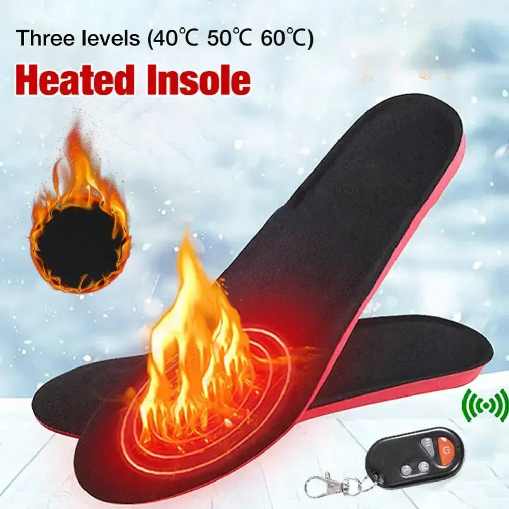 Heated Insoles Rechargeable Remote Control Cut-to-Fit 4