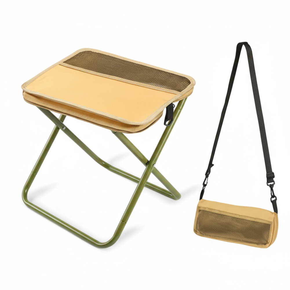 Hiking Folding Stool Portable Seat Camping Outdoor 8