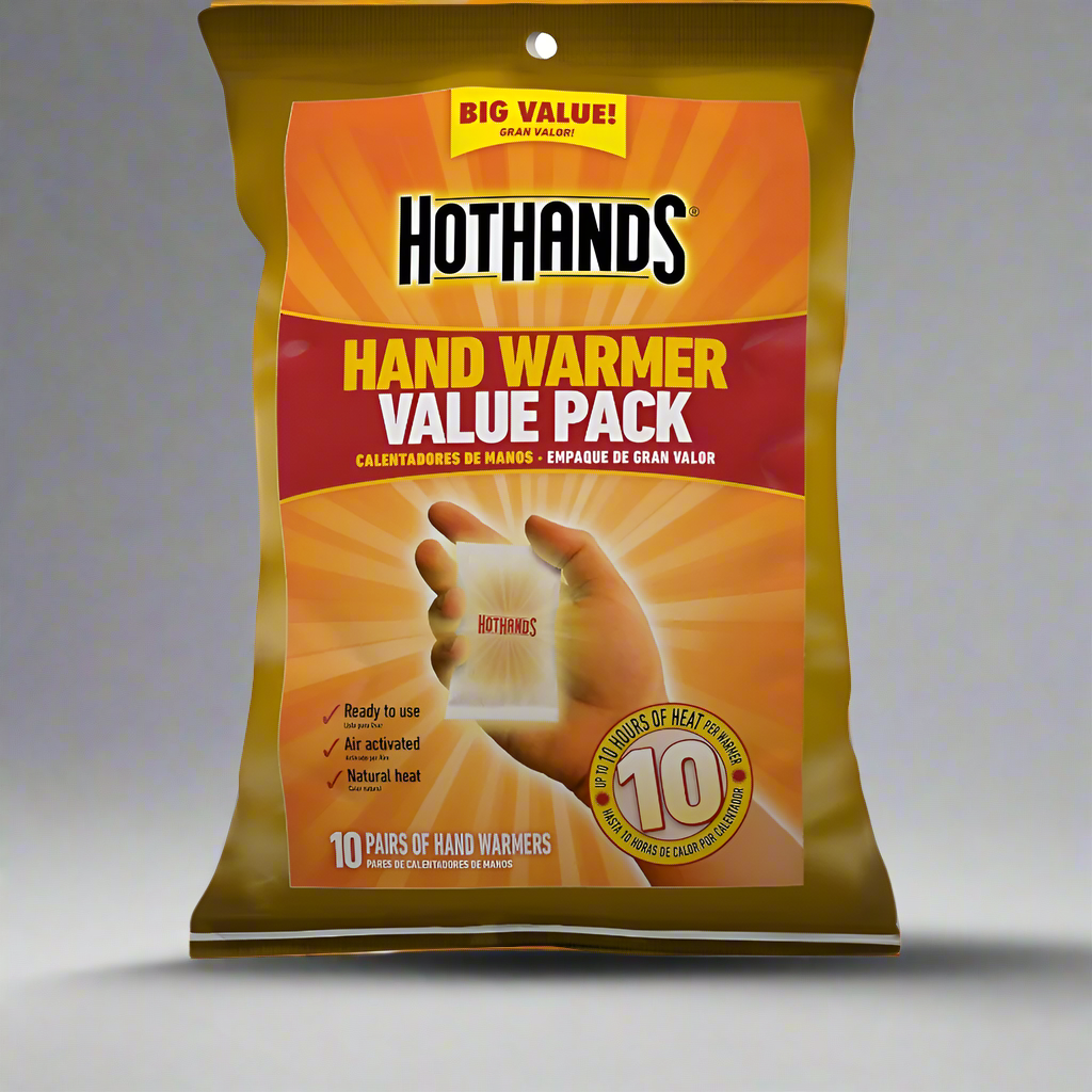 Jagdausrüstung Einweg-Handwärmer Packung