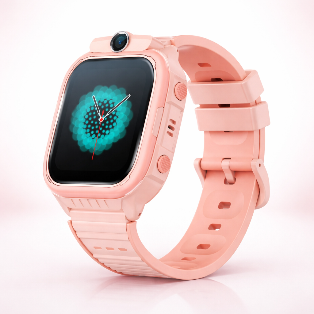 Kids Smart Watch Touchscreen USB Rechargeable Educational Fitness Tracker