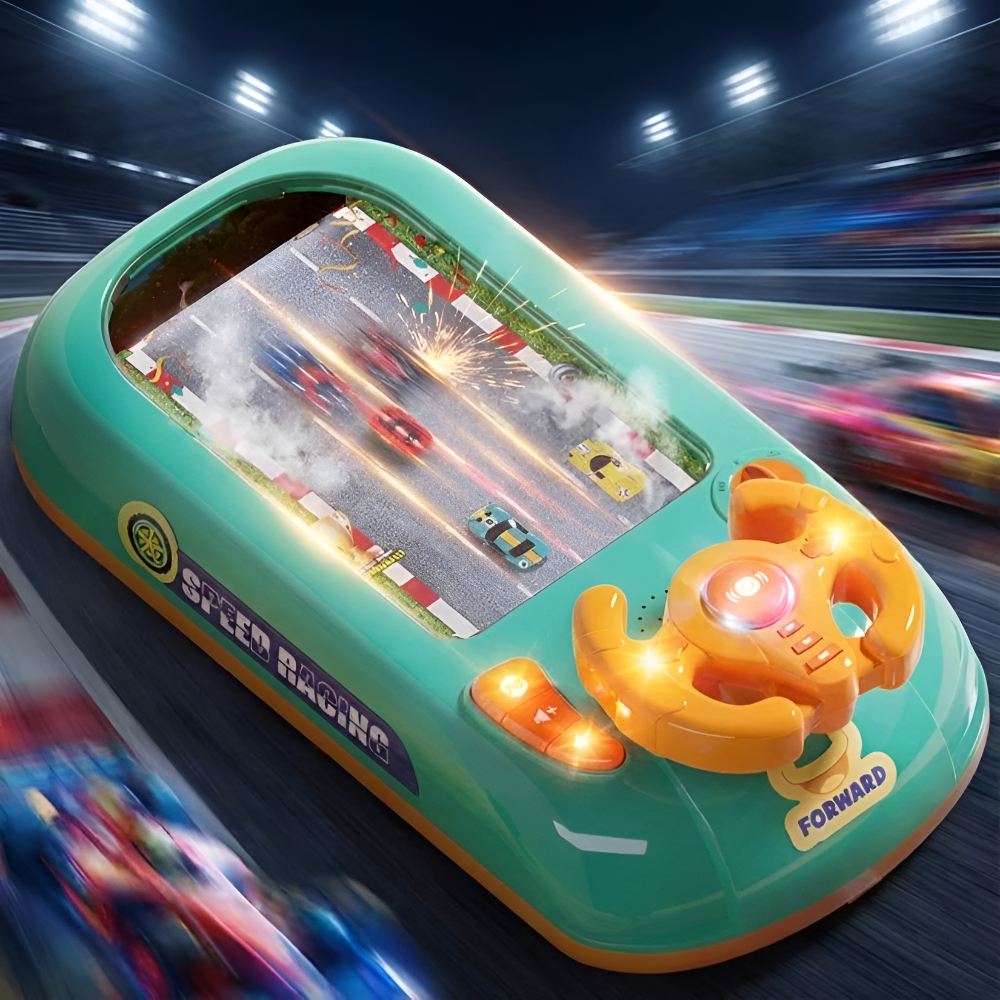 Interactive Car Racing Game Set Electronic Toy 1