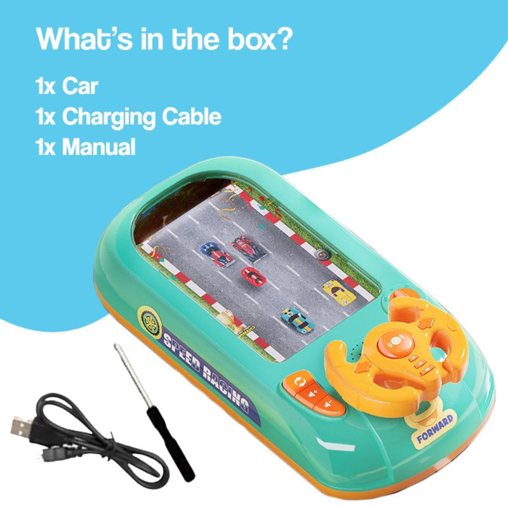 Interactive Car Racing Game Set Electronic Toy 3