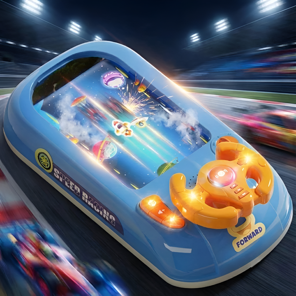 Interactive Car Racing Game Set Electronic Toy 6