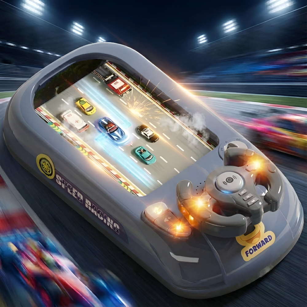 Interactive Car Racing Game Set Electronic Toy 9