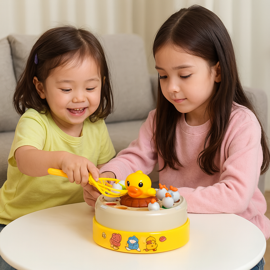 Kids Interactive Duck Catching Toy Game