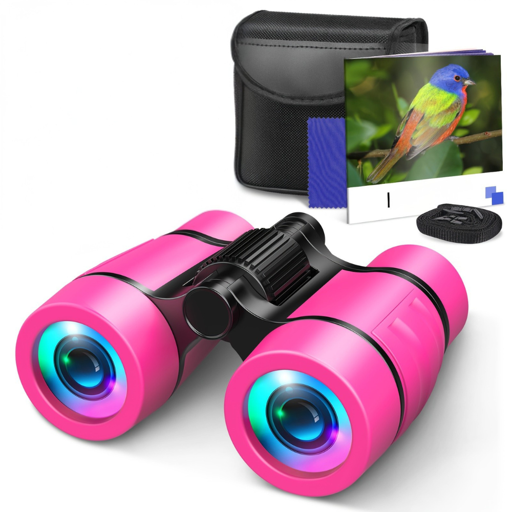 Kids Binoculars Toy Outdoor Adventure Set Educational Gift