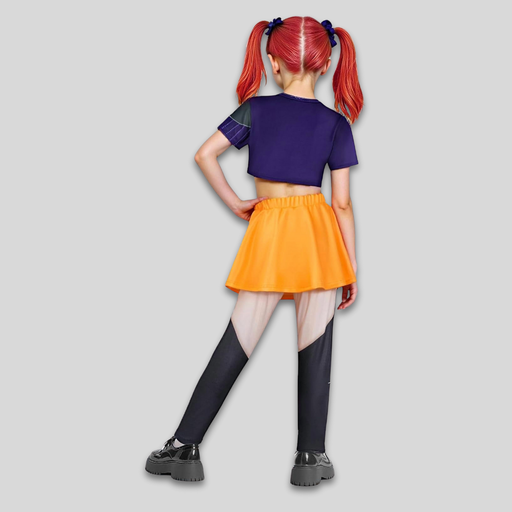 Kids Kpop Costume Pop Singer Dance Outfit Set