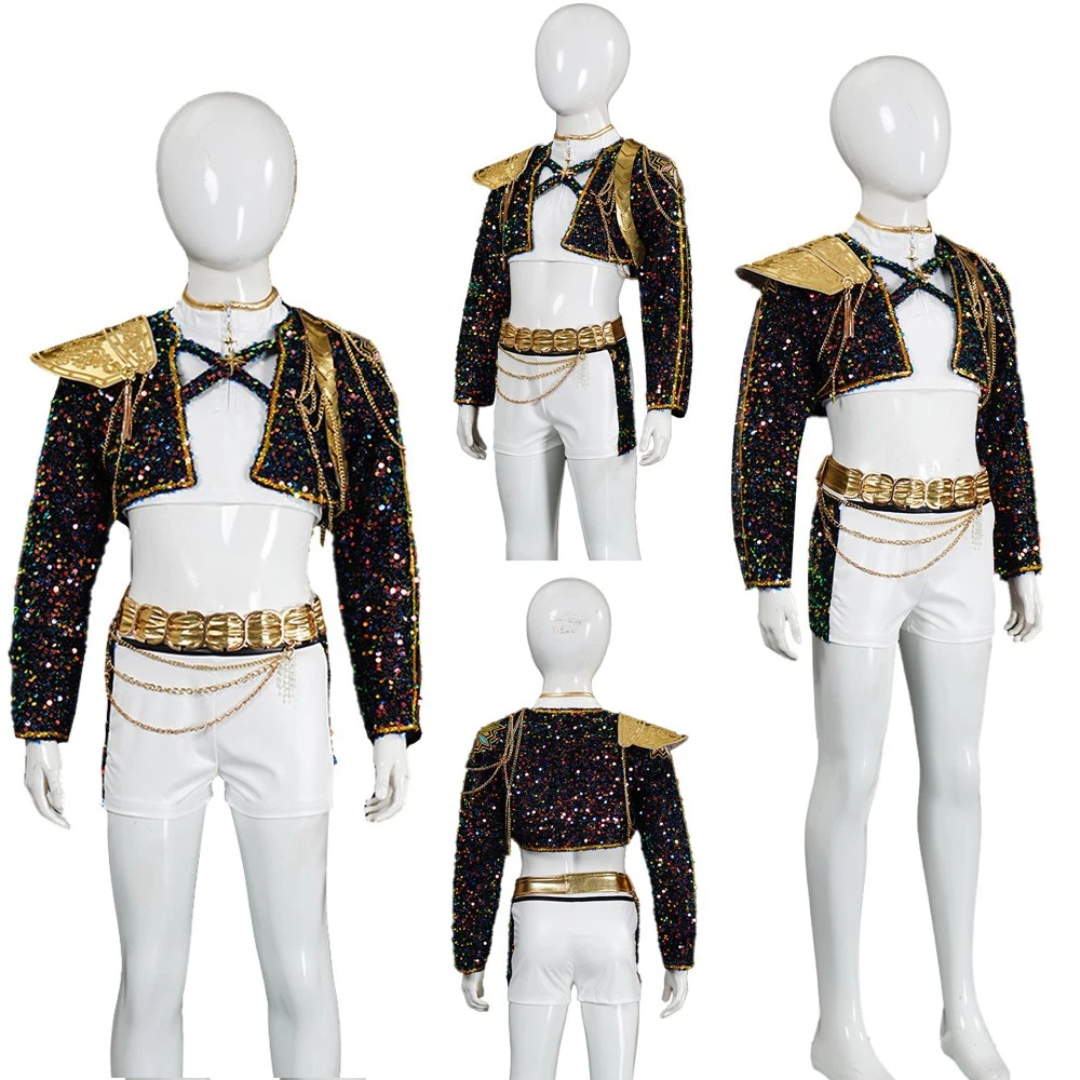Disfraz infantil de Kpop Conjunto de ropa para cantante pop y baile
