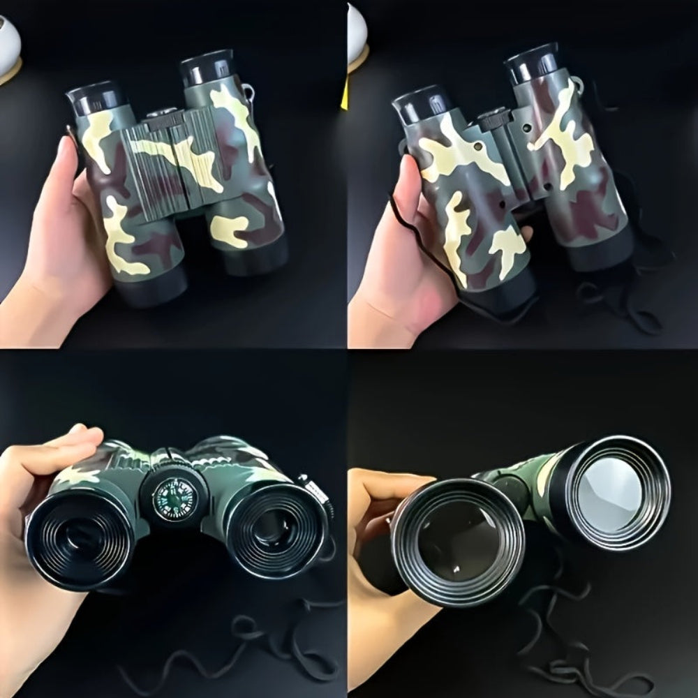 Kids Binoculars Camouflage Design Educational Outdoor Adventure Toy