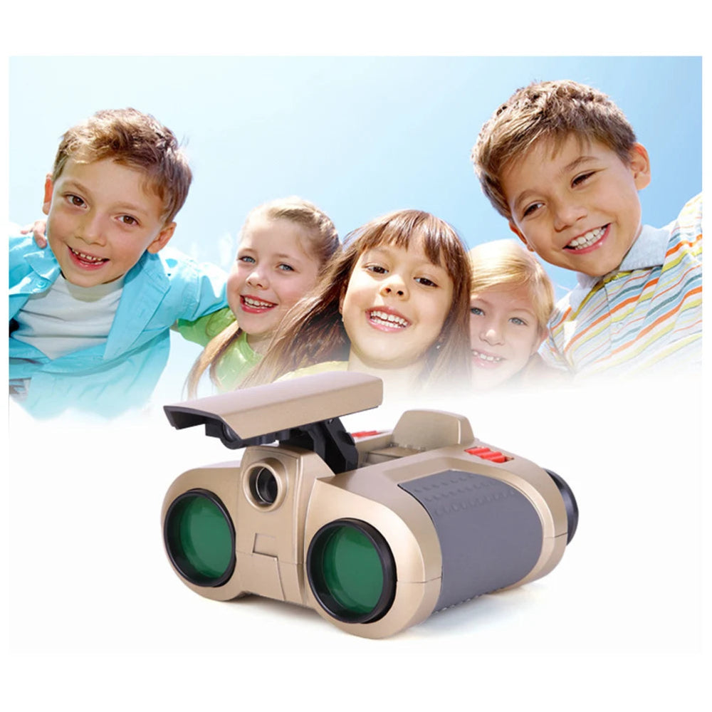 Kids Binoculars Compact Night Vision Outdoor Adventure