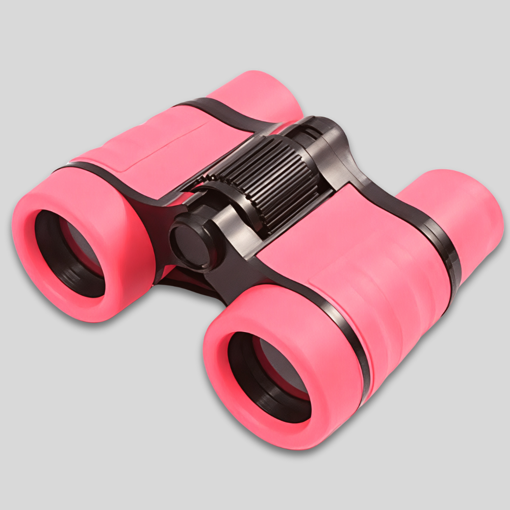 Kids Binoculars Compact Outdoor Adventure Toy Lightweight Rubber Grip