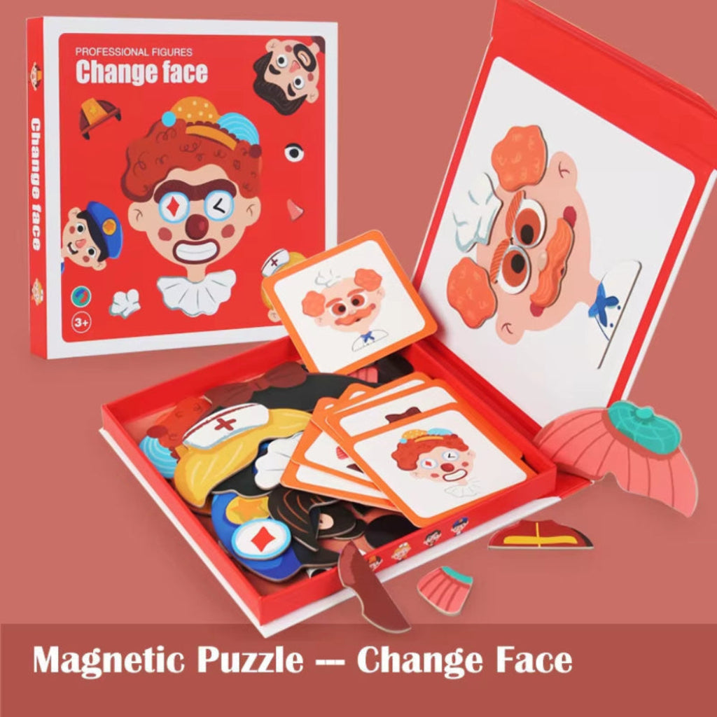 Kids Face Expression Educational Toy Learning Puzzle 2
