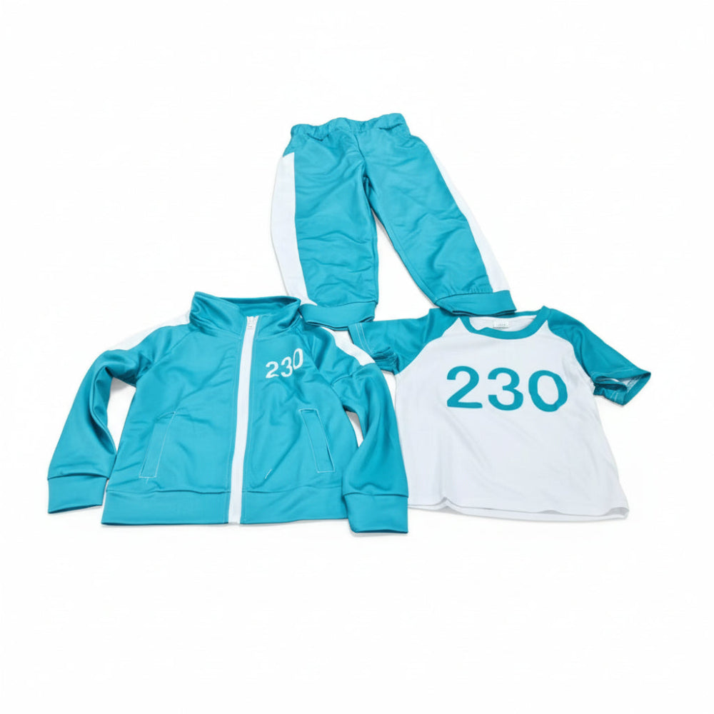 Kids Game Costumes Tracksuit Set Outfit