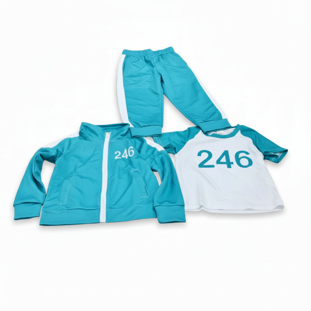 Kids Game Costumes Tracksuit Set Outfit