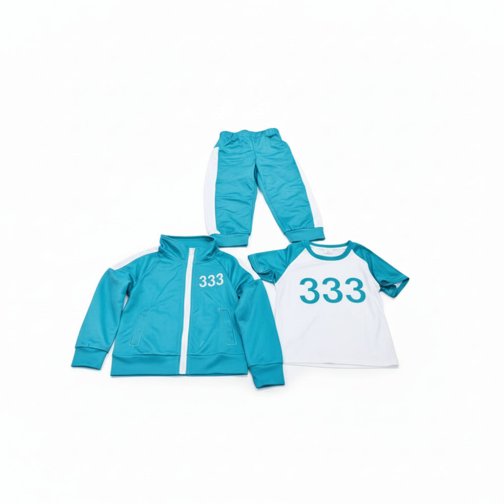 Kids Game Costumes Tracksuit Set Outfit