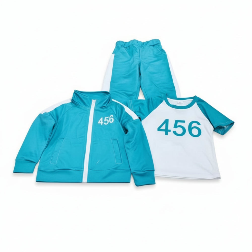Kids Game Costumes Tracksuit Set Outfit