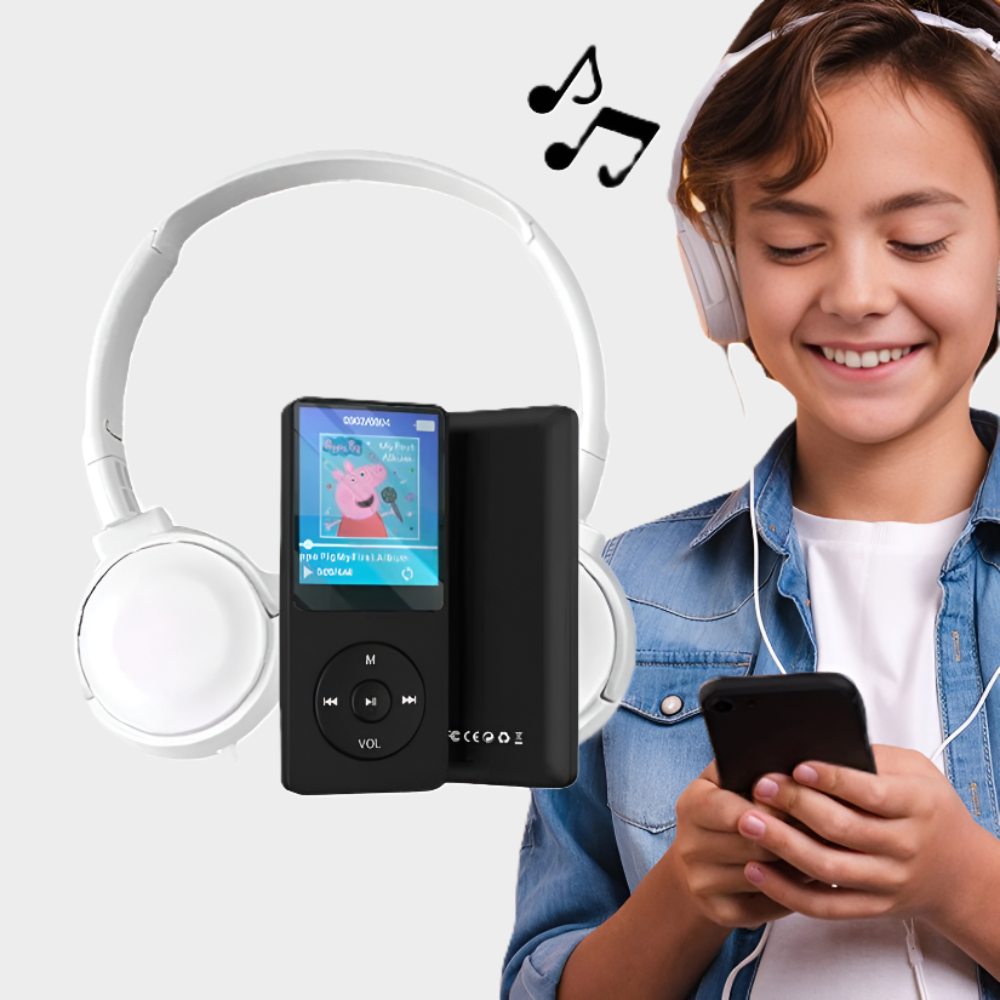 Kids MP3 Player Headset Digital Music Player 2