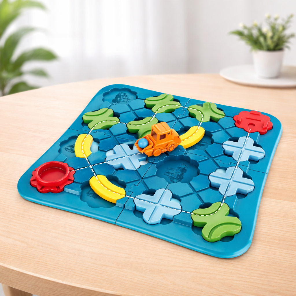 Kids Puzzle Educational Logic Road Game