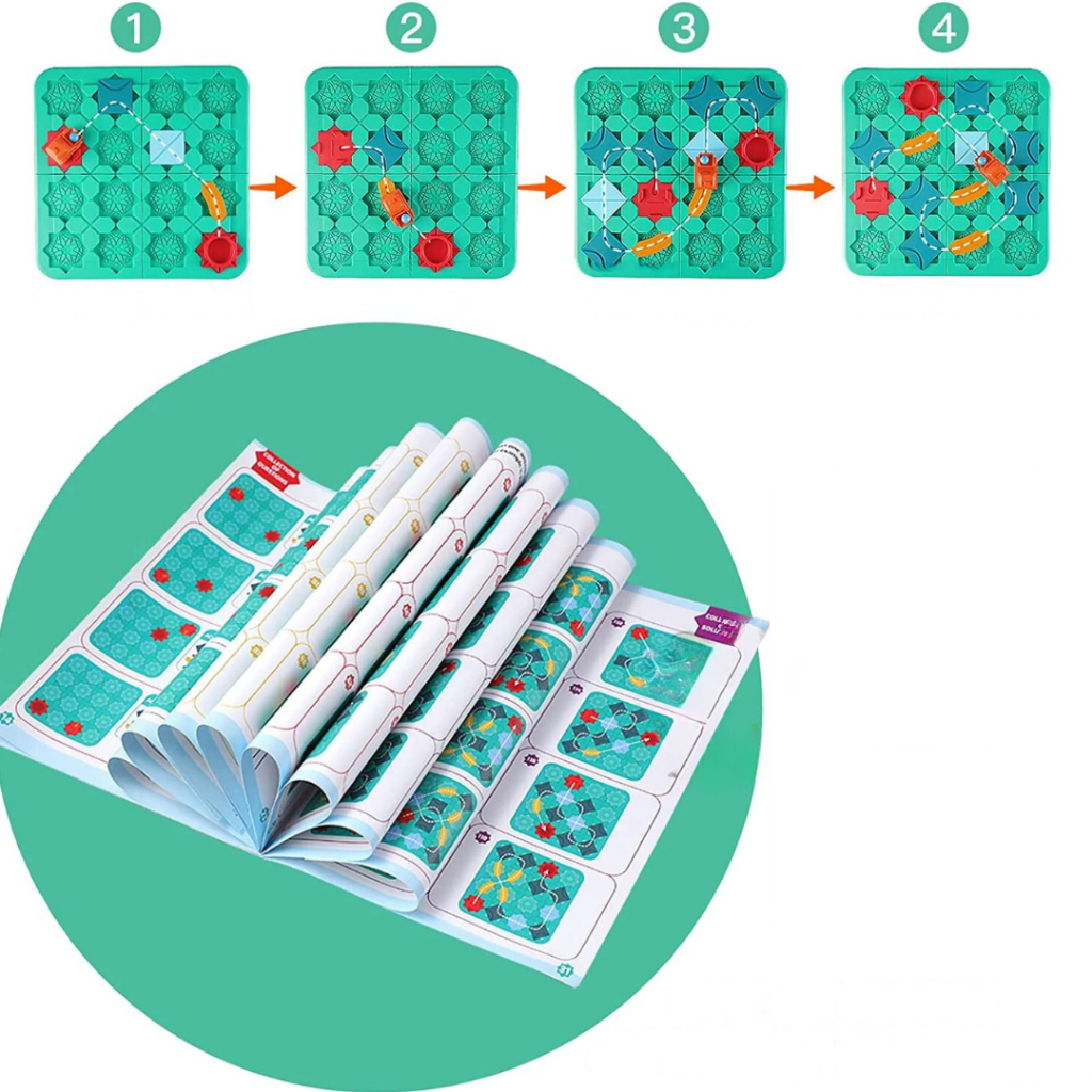 Kids Puzzle Educational Logic Road Game
