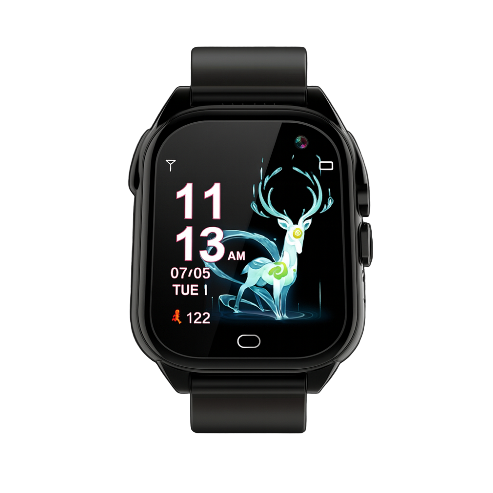 Kids Smart Watch Touchscreen Fitness Tracker USB Rechargeable