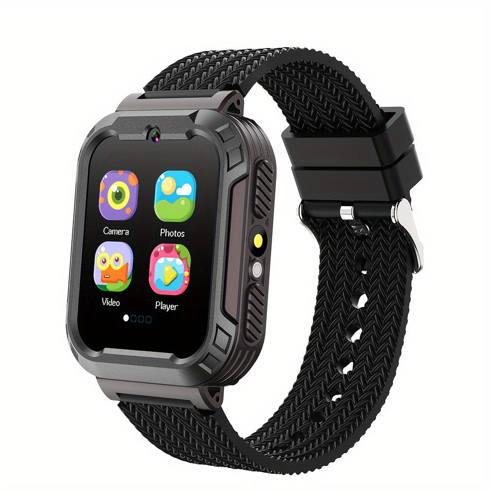 Kids Smart Watch Touchscreen USB Rechargeable Educational Fitness Tracker