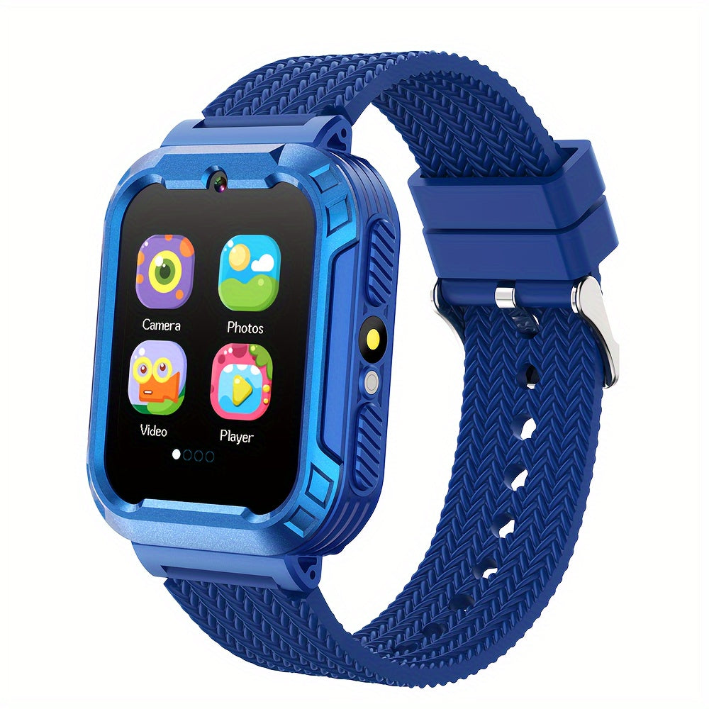 Kids Smart Watch Touchscreen USB Rechargeable Educational Fitness Tracker