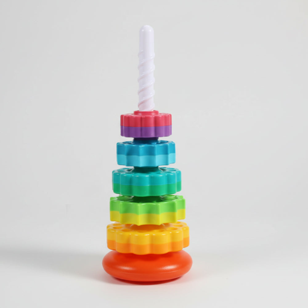 Kids Stacking Tower Educational Toy Blocks 4