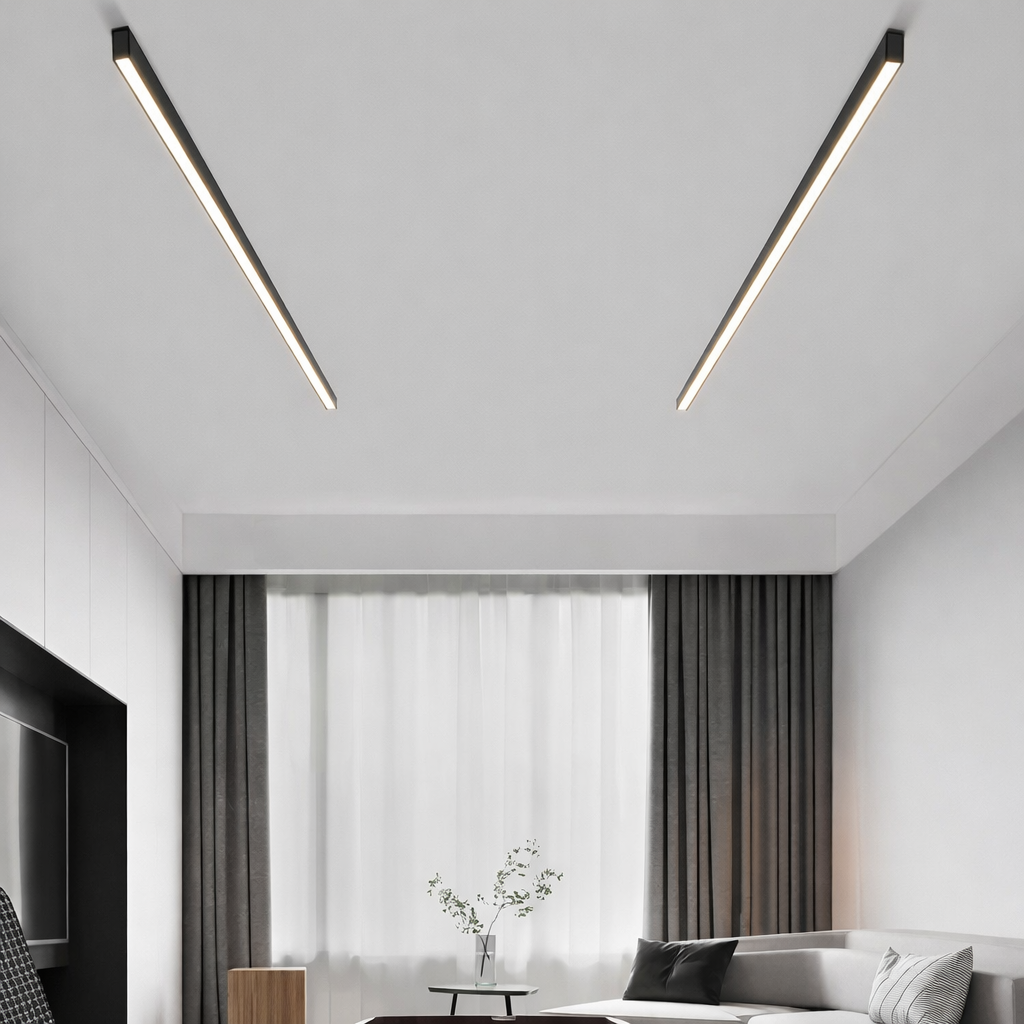 Plafonnier LED | Luminaire encastré moderne mince et dimmable