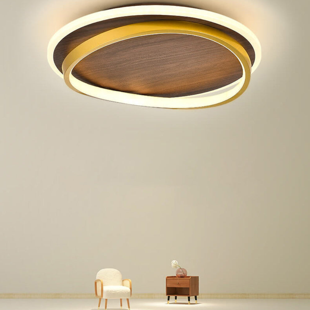 LED Ceiling Light Flush Mount Circular Modern Minimalist 4