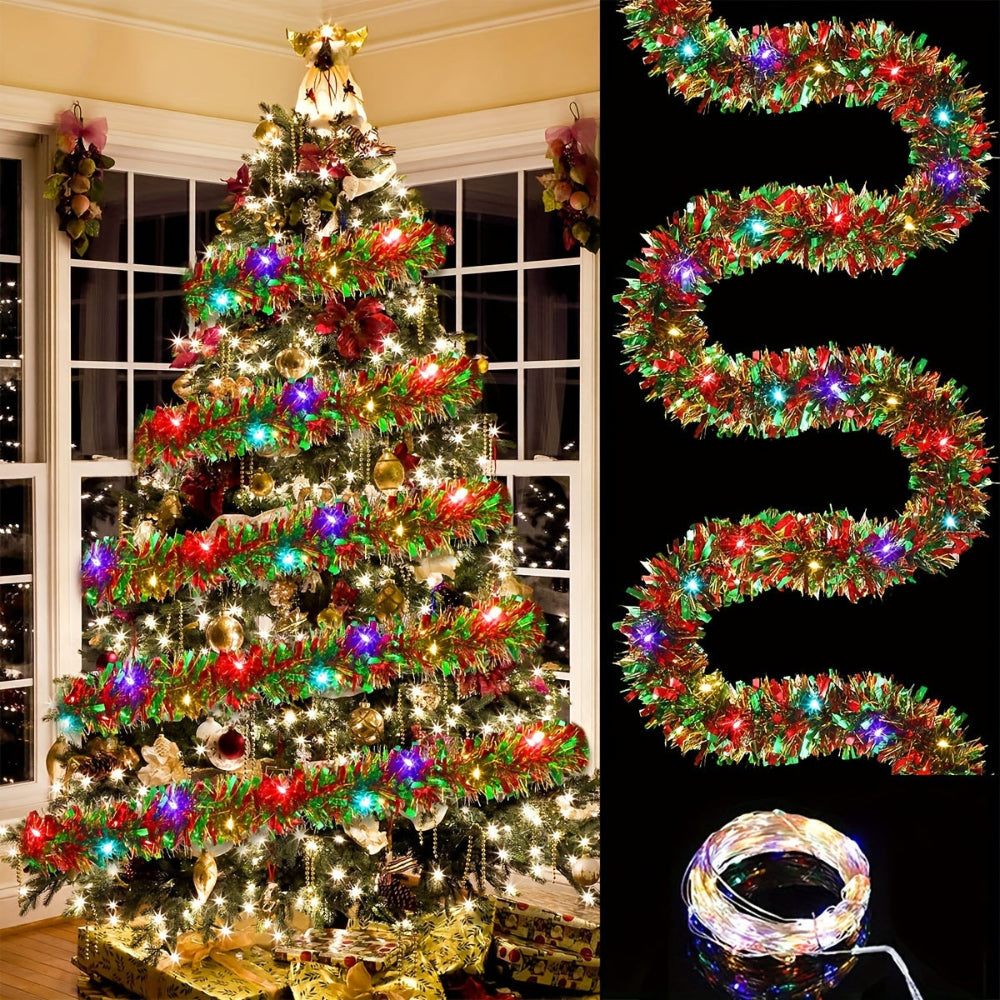 LED Garlands Lights Christmas Indoor Holiday Decoration