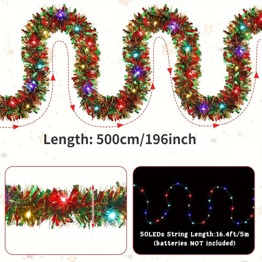 LED Garlands Lights Christmas Indoor Holiday Decoration
