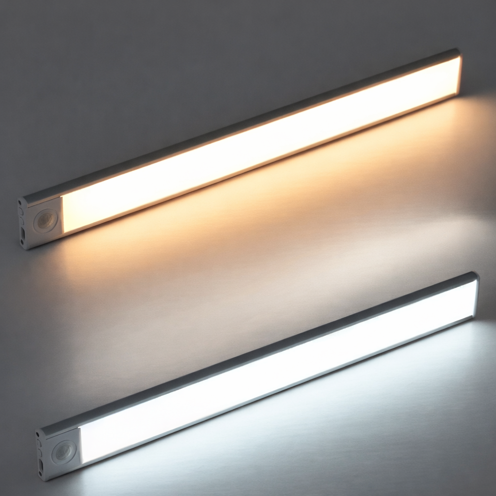 LED Light Motion Sensor Rechargeable Cabinet Lighting Fixture