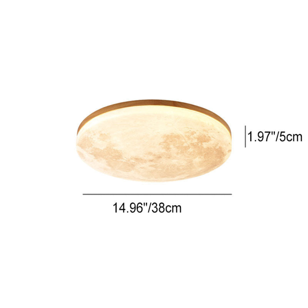 LED Moon Design Ceiling Light Minimalist Style 11